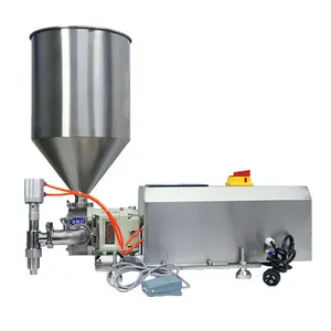 DOVOLL Semi automatic fill machine sticky object paste chemical Paste anti-corrosion acid and alkaline filling machine
