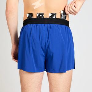 Pantalones Cortos Deportivos Negros de 4 Pulgadas para Hombre, de Cintura Alta, con Forro Dividido, Elásticos, 2 en 1 - Product Image 4