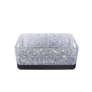 Led Ice Bucket Rectangular Acrylic Beer And Liquor Cooler For Party KTV Beverage Tub - Product Image 5