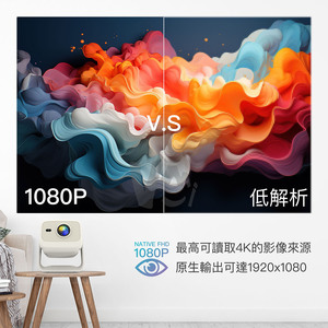 Chất Lượng Cao 1080P Native Chiếu Với Android TV Giấy Phép Full HD Rạp Hát Tại Nhà - Product Image 3