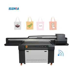 Inkjet Printing Machinery Mobile Case Shoes Metal UV Flat Printer and Ricoh Nozzle 1300*900mm Large Format UV Digital Printer