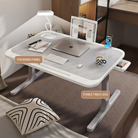 Support d'ordinateur portable multifonctionnel en bois, bureau d'étude avec angle réglable, support pliable pour ordinateur portable et tablette, modèle