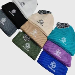 Topi Pullover pria trendi, topi <span class=keywords><strong>Beanie</strong></span> trendi, topi rajut hangat, Label Cross bordir, Pullover elegan, topi trendi, topi musim gugur dan musim dingin - Product Image 1