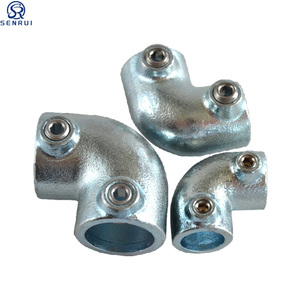 Prix de gros usine, raccords en T galvanisés GI malléables à enfiler pour tubes, barres de protection et rampes - Product Image 3