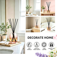 Diffuseur de roseaux à la fleur de cerisier de qualité supérieure, idéal pour la décoration intérieure et les cadeaux, parfait pour le salon, le spa et le bureau