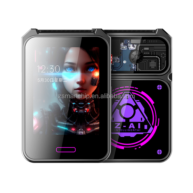 ODM Design Innovation Flash Music Touch Screen Music Player Punk Style Bluetooth 5.3 Back Color Flashlight FM Radio Recorder Mp3