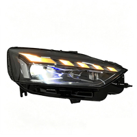 SJC pour Audi A5 Ensemble de phares 2017-2021 Nouvelle mise à niveau LED Laser Phares avant Pièces de voiture Ensemble de phares Mise à niveau Style RS5