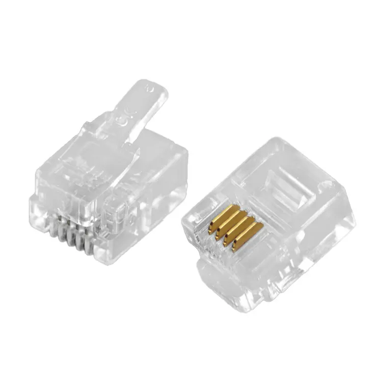 ethernet cable joint RJ11 rj11 rj12 socket 6p6c 4p4c 6p4c 6p2c rj45 connector conector cat 6