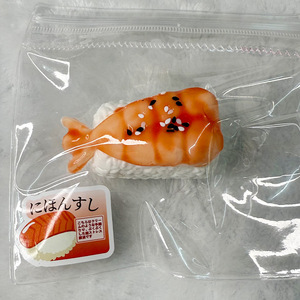 Jouets Squishy Mignons Série Sushi Japonais, Super Doux et Effet Boueux, Anti-Stress, Rebond Lent, Jouet en Silicone Sûr et Non Toxique - Product Image 5