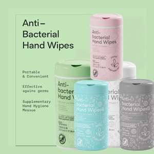 Lingettes antibactériennes pour les mains en tissu non tissé écologique avancé, 75% d'<span class=keywords><strong>alcool</strong></span>, lingettes humides désinfectantes portables pour une désinfection rapide - Product Image 3