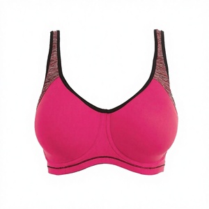 Soutien-gorge de sport pour femme grande taille, léger, respirant, réversible, écologique, de haute qualité, sublimé, séchage rapide, à fermeture avant - Product Image 3