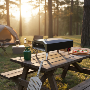 <span class=keywords><strong>Four</strong></span> à pizza au propane moderne, mobile, compact, d'occasion, pour l'intérieur et l'extérieur, avec gaz - Product Image 1