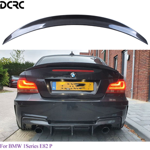 Per <span class=keywords><strong>BMW</strong></span> <span class=keywords><strong>serie</strong></span> <span class=keywords><strong>1</strong></span> E82 Coupe berlina P stile fibra di carbonio Spoiler posteriore bagagliaio ala 2007-2013 - Product Image 1