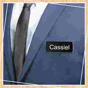 Badge magnétique avec accessoires en plastique, badge magnétique, broche magnétique / badge magnétique réutilisable - Product Image 4