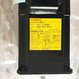 FANUC DC เซอร์โวมอเตอร์ A06B-0205-B302 สำหรับเครื่องซีเอ็นซี - Product Image 2