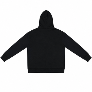 <span class=keywords><strong>Felpa</strong></span> con Cappuccio Oversize Nera da Uomo con Grafica Tripla Teschio e Fiamma, Stampa Gateway Rosa Viola Arancione, Tasca a Canguro, Stile Streetwear - Product Image 3