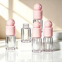 Jinze – Tubes de brillant à lèvres roses luxueux, nouveau design, prêts à être expédiés, avec applicateur, contenants pour gloss