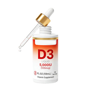 Vitamina D3 Líquida Oral de 60 ml, Marca Privada OEM/ODM, Alta Potencia, Vegetariana, Sin OMG, para Adultos y Adolescentes - Product Image 5