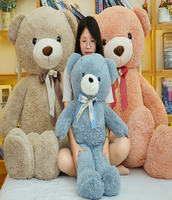 Ours en peluche géant personnalisé OEM ODM 80cm 100cm 150cm 200cm, cadeau personnalisé