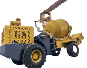 China Self Loading Concrete Mixer Truck 5cbm SLM3500 with attachment on hot sale