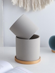 <span class=keywords><strong>Handmade</strong></span> hiện đại Chậu Hoa Sáng Tạo gốm mọng nước chậu trồng <span class=keywords><strong>container</strong></span> cho trang trí nội thất - Product Image 4