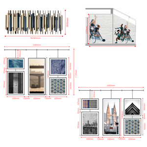 Service de conception de chambre d'exemple FF&E pour hôtel 5 étoiles, aménagement de zones communes et <span class=keywords><strong>peinture</strong></span> décorative pour chambres d'hôtes d'hôtels commerciaux - Product Image 4