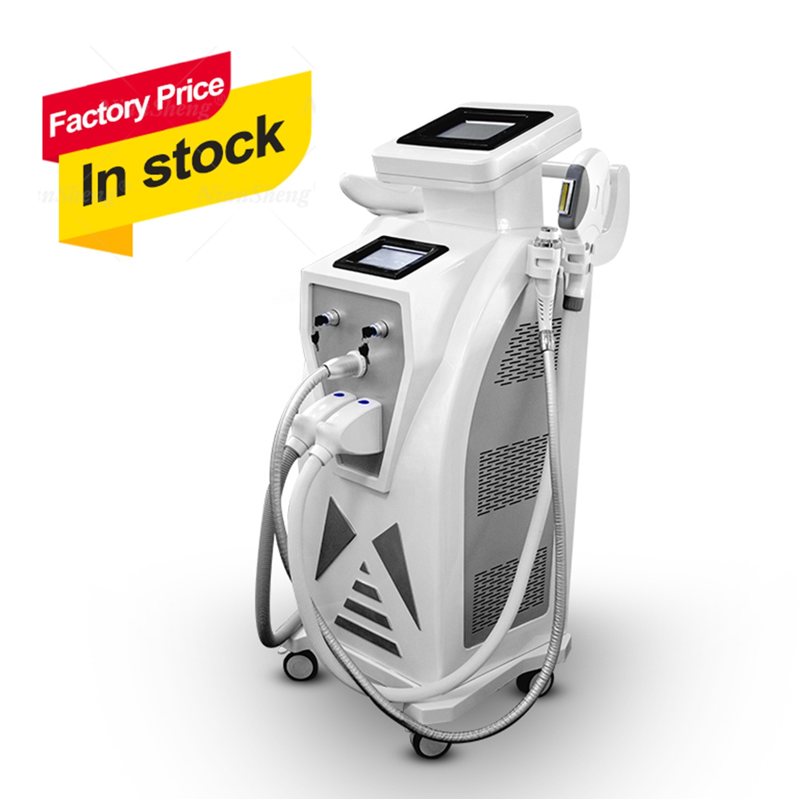 Hottest 4 in 1 E-light Ipl Rf Nd Yag Laser Multifunction Hair Removal Machine
