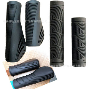 Puños para manillar de bicicleta de montaña, 22,2mm, de goma suave, antideslizantes, accesorios para bicicletas de montaña - Product Image 1