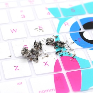 Images de polices mignonnes conception animale couverture de <span class=keywords><strong>clavier</strong></span> en Silicone personnalisée Film de <span class=keywords><strong>protection</strong></span> de <span class=keywords><strong>clavier</strong></span> d'ordinateur portable pour <span class=keywords><strong>macbook</strong></span> 12 pouces - Product Image 3