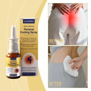 Spray de enfriamiento perianal de etiqueta privada de fábrica, hierbas naturales, reduce la picazón, alivia el dolor anal, cuidado de las hemorroides, aerosol corporal - Product Image 4