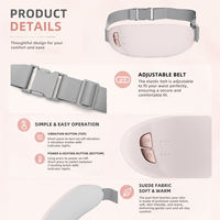 Ceinture menstruelle multifonctionnelle pour le confort menstruel, le maintien abdominal et le massage corporel, avec soutien lombaire pour bébé