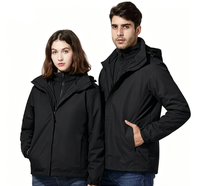 Veste coupe-vent en softshell personnalisée OEM ODM, imperméable pour homme et femme avec ruban de couture, idéale pour la randonnée et le camping