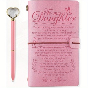 Diario recargable de 140 páginas Cuadernos Graduación Navidad Cumpleaños Día DE LA MADRE Regalos con bolígrafo - Product Image 5