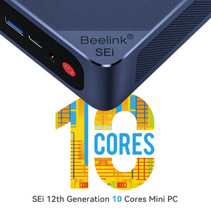 SEI 12-Core Mini PC de escritorio Integrado <span class=keywords><strong>Intel</strong></span> Core RJ45 LAN 16GB DDR4 <span class=keywords><strong>Video</strong></span> SSD para Gaming Office Uso comercial Pocket - Product Image 2