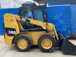 Used CAT 246D Skid Steer Loader,Radial Lift Design,Strong Digging Performance,Original Pump Valve,Ready Stock Fast Shipment. - Product Image 6
