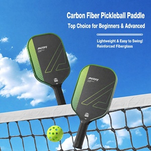 ANGTOP Raquette <span class=keywords><strong>de</strong></span> pickleball en fibre <span class=keywords><strong>de</strong></span> carbone 220g, noyau en nid d'abeille, raquettes légères, protection <span class=keywords><strong>de</strong></span> bord en TPU, poignée antidérapante pour jeu en extérieur - Product Image 6