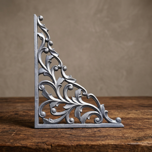 Support de corniche en aluminium à motif tourbillonnant, garde-coins de clôture en fonte, support de toit de villa de luxe, fournisseur en gros - Product Image 1