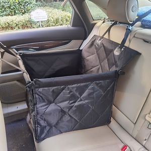 Venta al por mayor nuevo diseño impermeable perro cachorro portador hamaca excelente mascota asiento trasero cubierta para cachorros perros en coches larga vida útil - Product Image 1