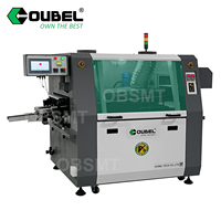 Machine à souder à la vague semi-automatique pour PCB, prix d'usine de Shenzhen, machine à souder au plomb à vendre