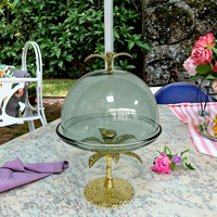 2025 Nieuwe Transparante Glazen Decoratieve Zink Fruit Plaat Keuken Opbergaccessoires Voedselcontainers Organiseert Huishoudelijke Artikelen