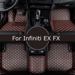 Haute Qualité Vente Chaude En Cuir Artificiel Couverture Complète De Luxe Durable Hommes Femmes Tapis De Sol De Voiture Tapis De Voiture 4 Pièces pour <span class=keywords><strong>Infiniti</strong></span> - Product Image 4