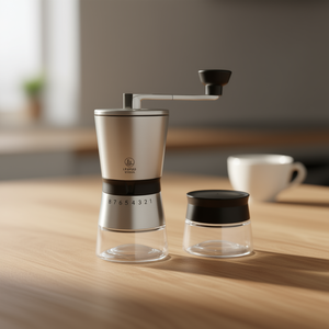 Molinillo de café manual Leopold Vienna Bologna con recipiente de almacenamiento 87654321 - Product Image 3