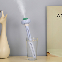 Mini humidificateurs de parfum Portable, diffuseur ultrasonique avec LED, lumières LED, couleur, pour voiture,