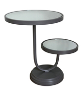 Table basse contemporaine avec miroir Mobilier de maison moderne pour chambre à coucher, hôtel, bureau, salle à manger ou villa en métal décoratif