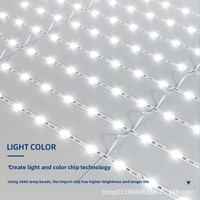 Design moderne 12V pour l'ingénierie Bande LED en aluminium Film souple Boîte à lumière Plafond Réfléchissant diffus IP65 Étanche Dimmable