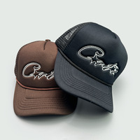 Nueva Gorra de Béisbol de 6 Paneles Ajustable con Letras Bordadas, Malla Transpirable, 100% Poliéster, Estilo Americano, Protección Solar para Hombres y Mujeres