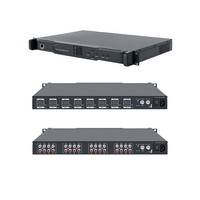 Modulateur analogique CATV KUNUOMAGIC 16 en 1 HD CVBS vers RF avec sortie 45-860 MHz en NTSC/PAL (Métal)
