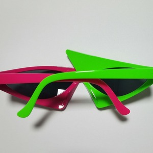2026 nouveautés populaire rouge vert couleur Joker fête lunettes de soleil hommes en plastique pas cher prix <span class=keywords><strong>Roy</strong></span> Purdy fête lunettes de soleil en gros - Product Image 5