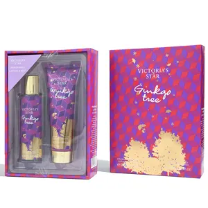 Victoria's Star Lotion and Mist Set Christmas Gift Body Lotion Body Splash Womens Body mist Perfume supplier perfume vanilla