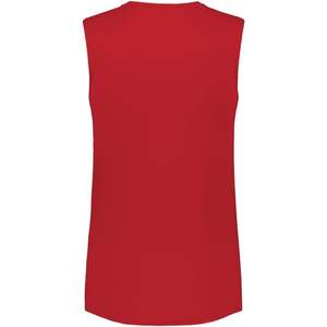 Camiseta Deportiva de Compresión sin Mangas Coolcore Personalizada, Rojo Verdadero, 2XL, Ropa de Protección Solar - Product Image 2